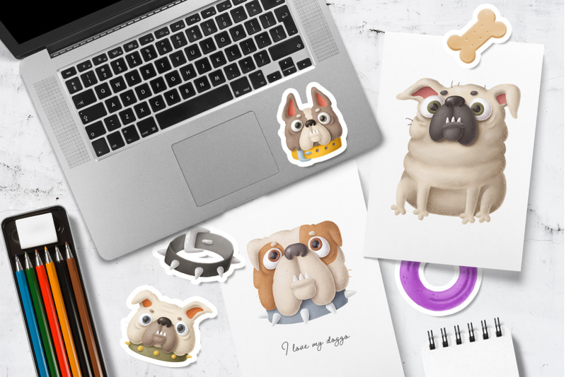 funny-digital-dogs-characters-bundle