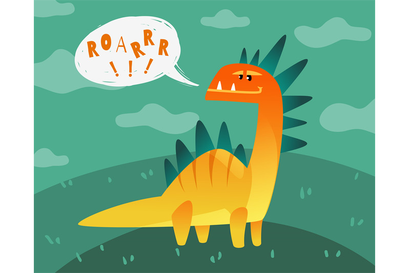 dinosaur-poster-cute-dino-funny-monsters-kids-print-t-shirt-dragon-te