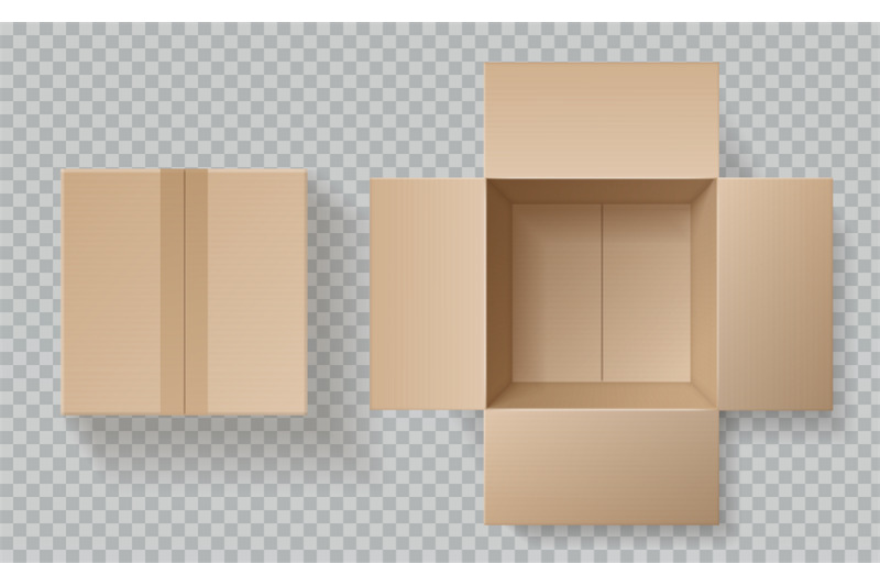 cardboard-box-top-view-open-closed-boxes-inside-and-top-brown-pack-m