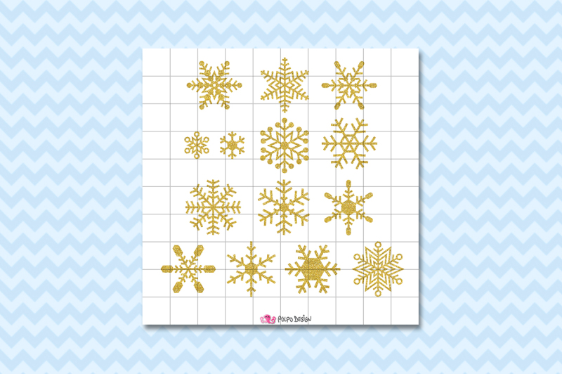 gold-glitter-snowflakes-clipart