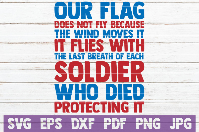 our-flag-svg-cut-file