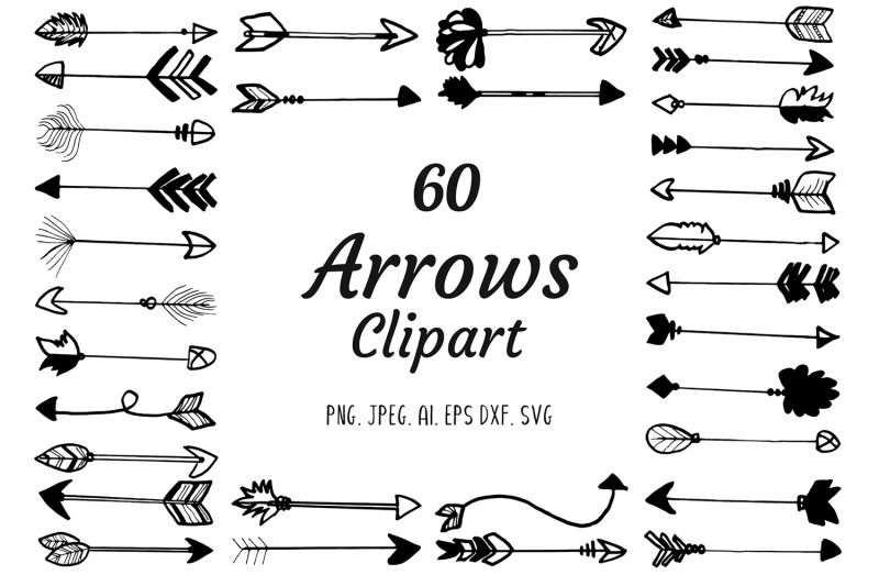 60-premium-handdrawn-arrows-clipart-ver-1