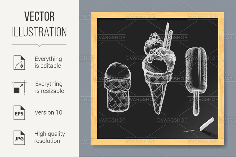 ice-cream-drawing-on-a-blackboard