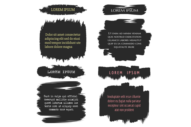 ink-brush-grunge-frames-for-text