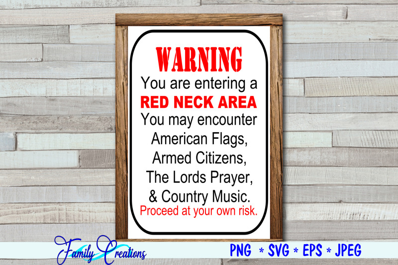 warning-red-neck-area