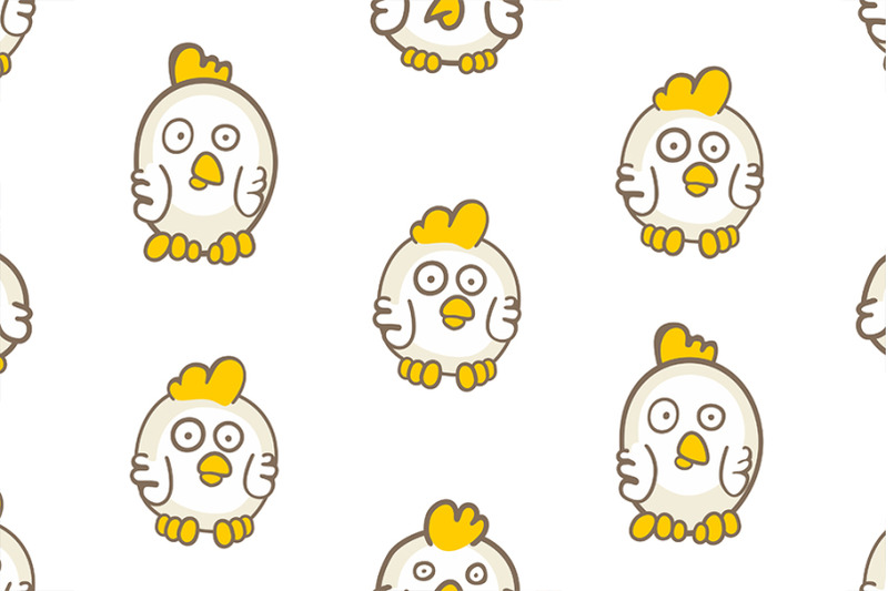 set-of-chicks-pattern