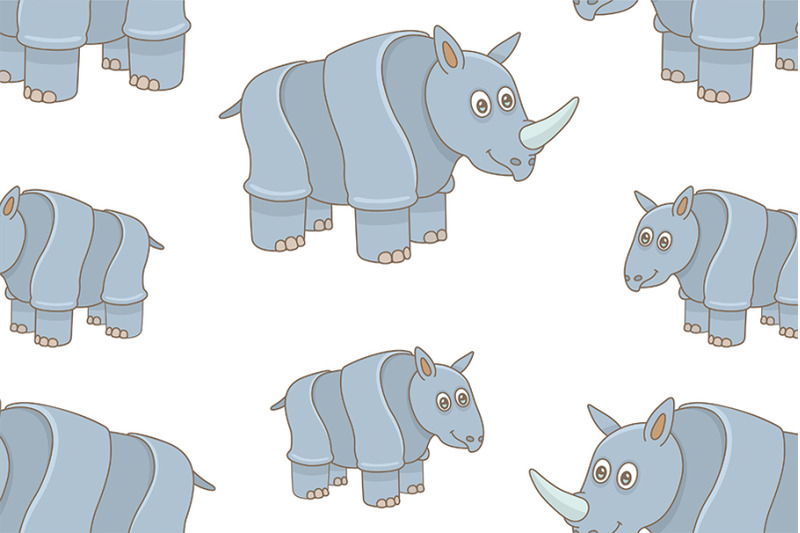 seamless-pattern-with-rhinoceros