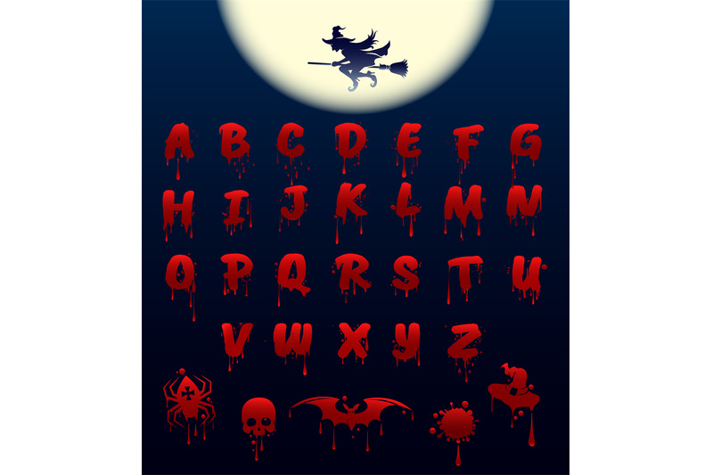 bloody-helloween-alphabet