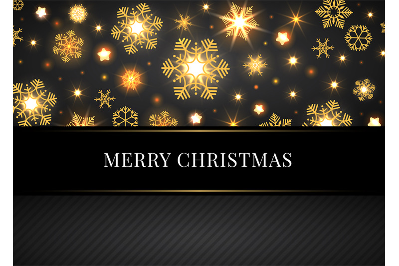 merry-christmas-card-with-golden-snowflakes