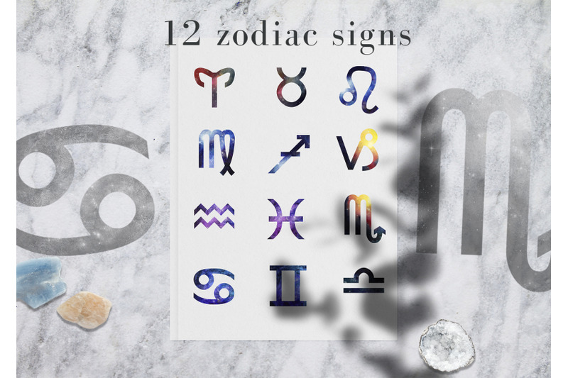 12-watercolor-space-zodiac-signs