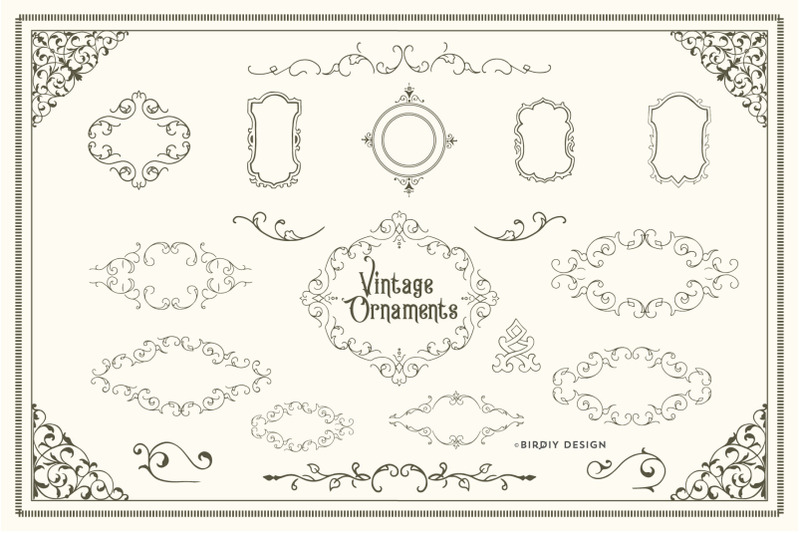 vintage-ornaments-frames-amp-borders