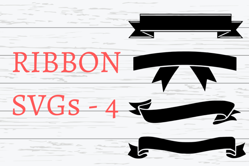 ribbon-svgs-4-different-ribbon-svgs