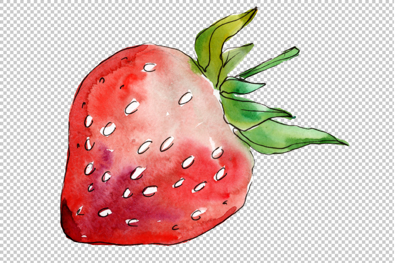 strawberry-marmolada-watercolor-png