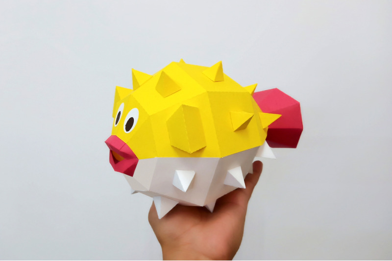 diy-puffer-fish-3d-papercraft