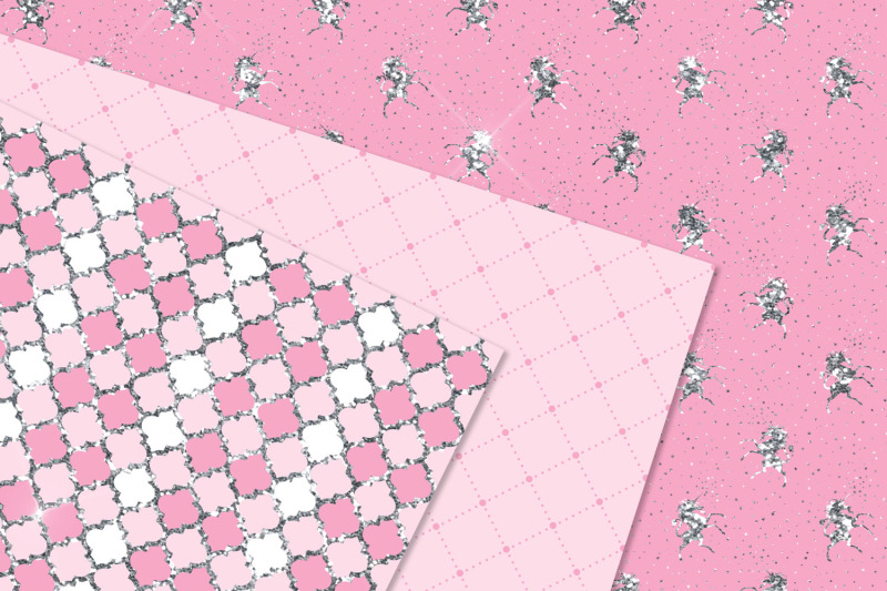 pink-and-silver-glitter-digital-paper