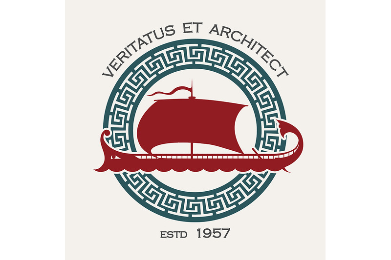 ancient-galley-docking-or-shipyard-company-emblem