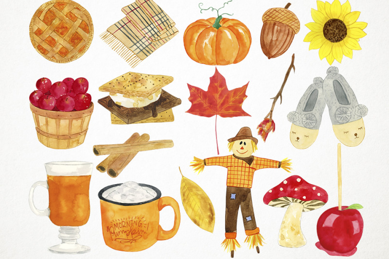 watercolor-fall-clipart-fall-illustration-autumn-clipart-autumn-ill