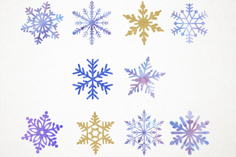 watercolor-snowflakes-clipart-snowflakes-illustration-snowflakes-cli