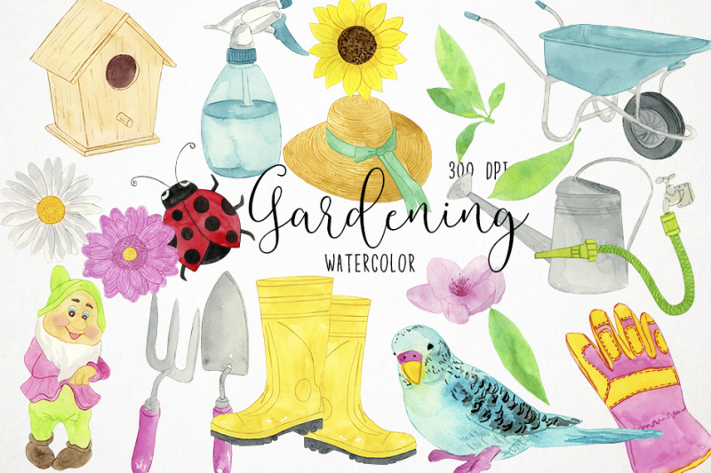 watercolor-gardening-clipart-gardening-illustration-spring-clipart