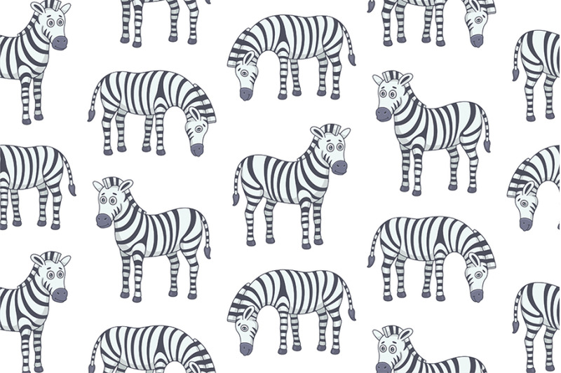 set-of-zebras-and-pattern