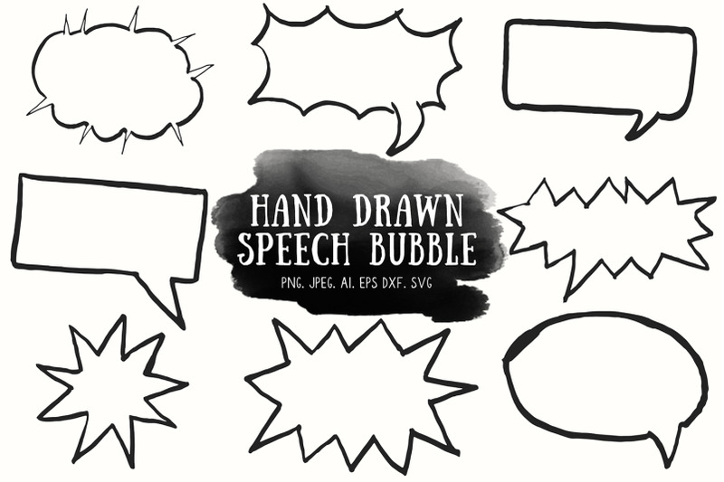 10-handdrawn-speech-bubble-cliparts