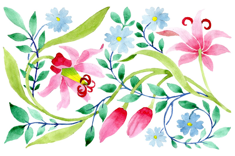 floral-pattern-pink-watercolor-png