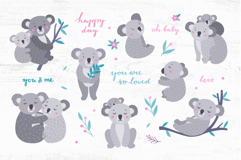 koala-family-illustrations
