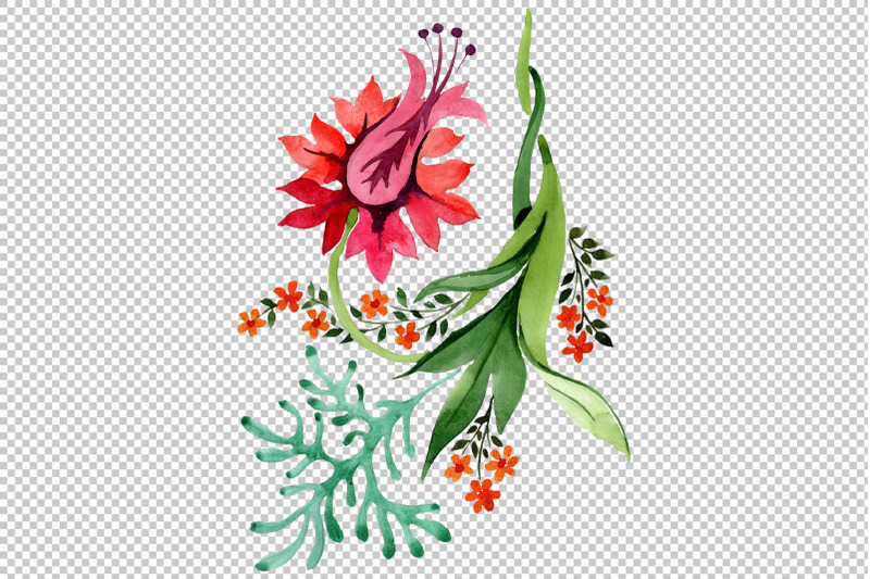 eastern-ornament-watercolor-png