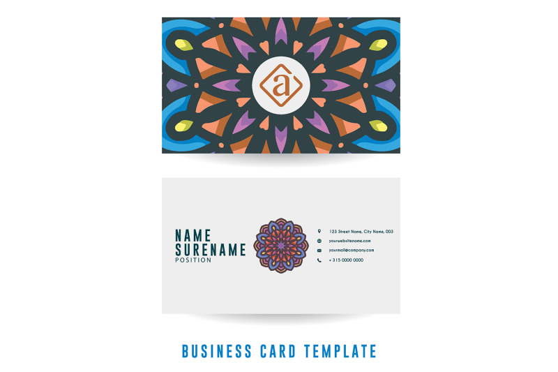 mandala-business-card-template