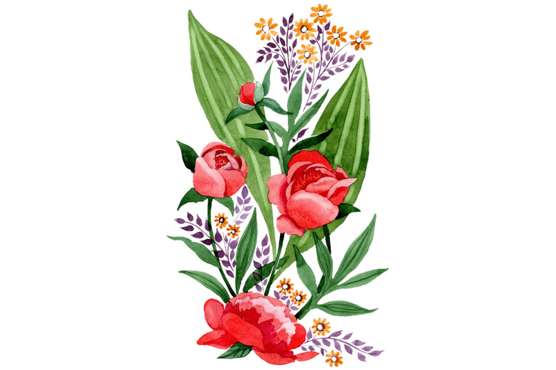 ornament-red-free-ukraine-watercolor-png