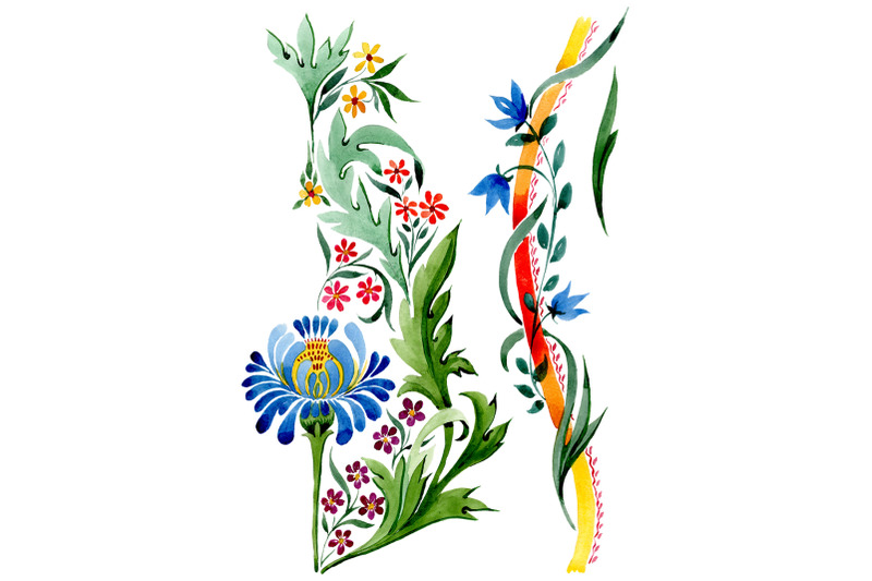 ornament-floral-quot-riddle-quot-watercolor-png