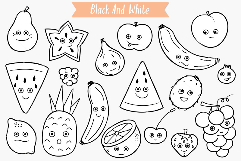 fruit-kawaii-hand-drawn-food-characters