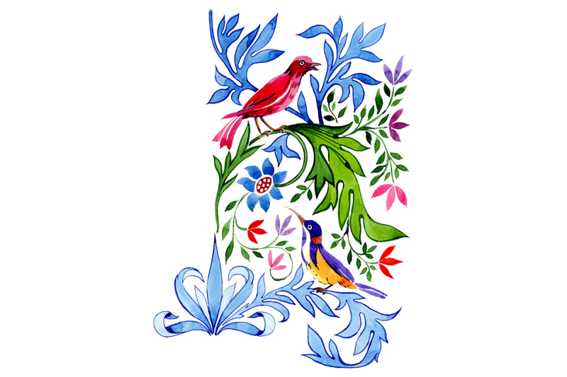 floral-pattern-quot-tenderness-quot-watercolor-png