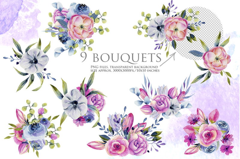 wyoming-flowers-bouquets-set