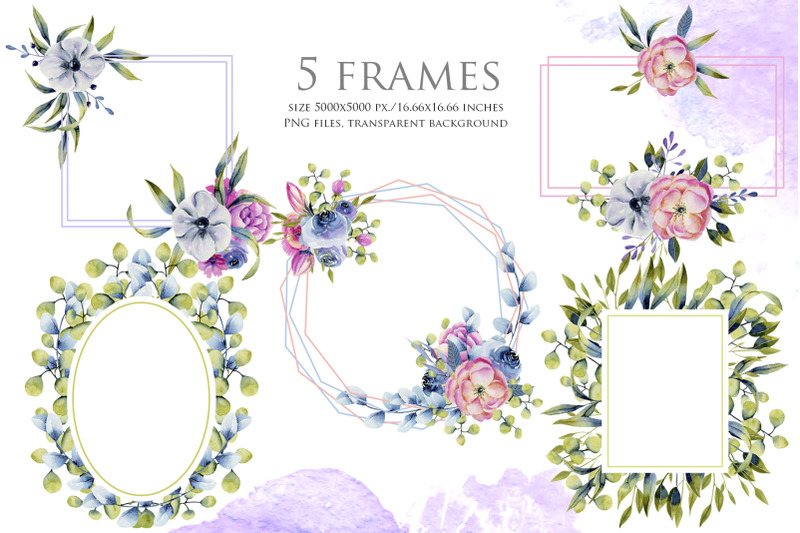 wyoming-flowers-frames-set