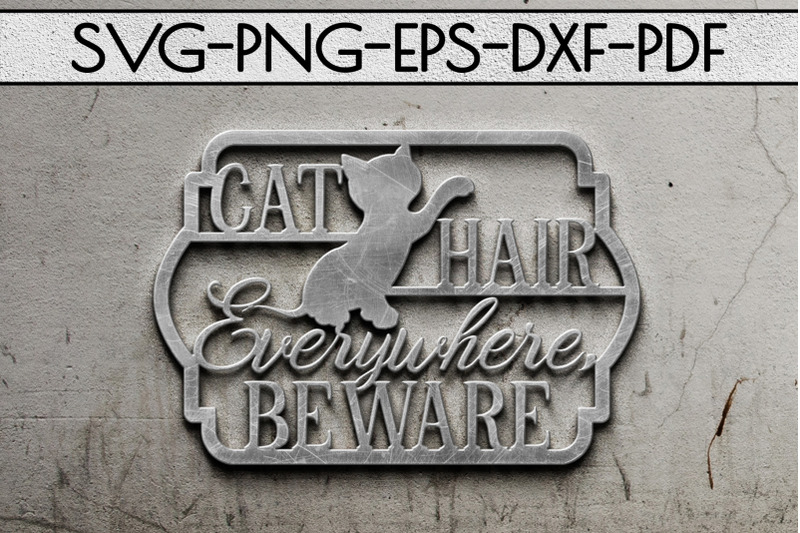cat-lover-papercut-template-cat-house-decor-svg-dxf