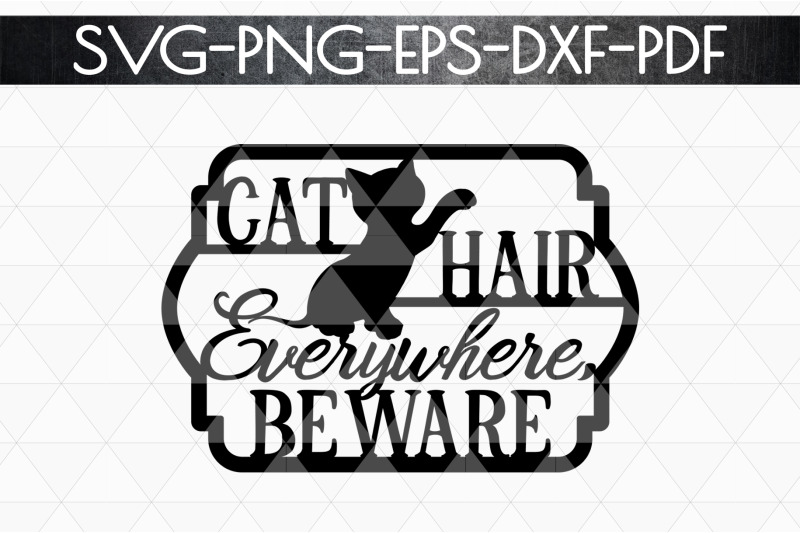cat-lover-papercut-template-cat-house-decor-svg-dxf