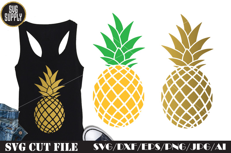 pineapple-svg-cut-file
