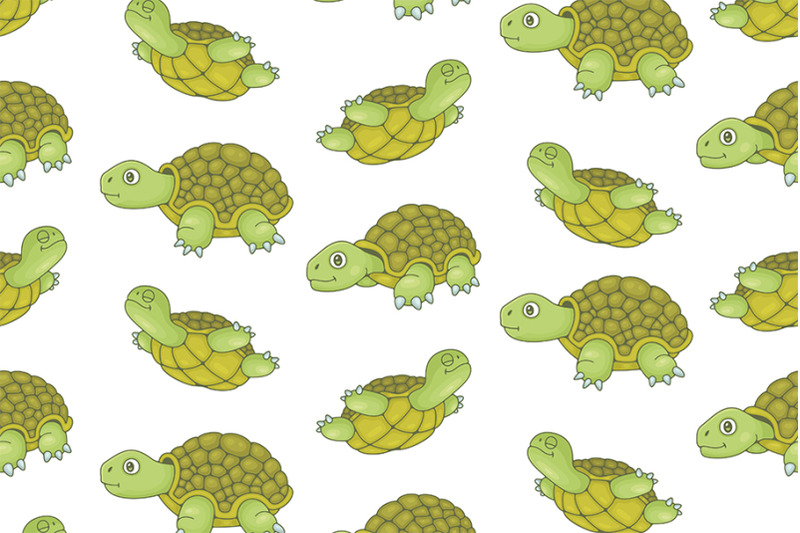 set-of-turtles-and-pattern
