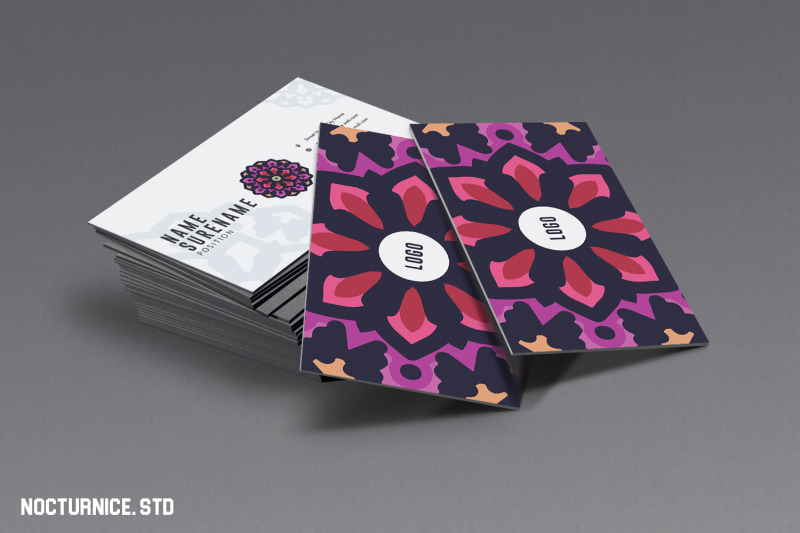 mandala-business-card-template