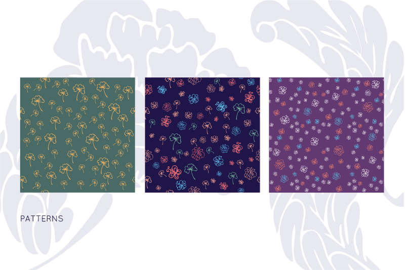 flower-set-patterns-and-elements-nbsp