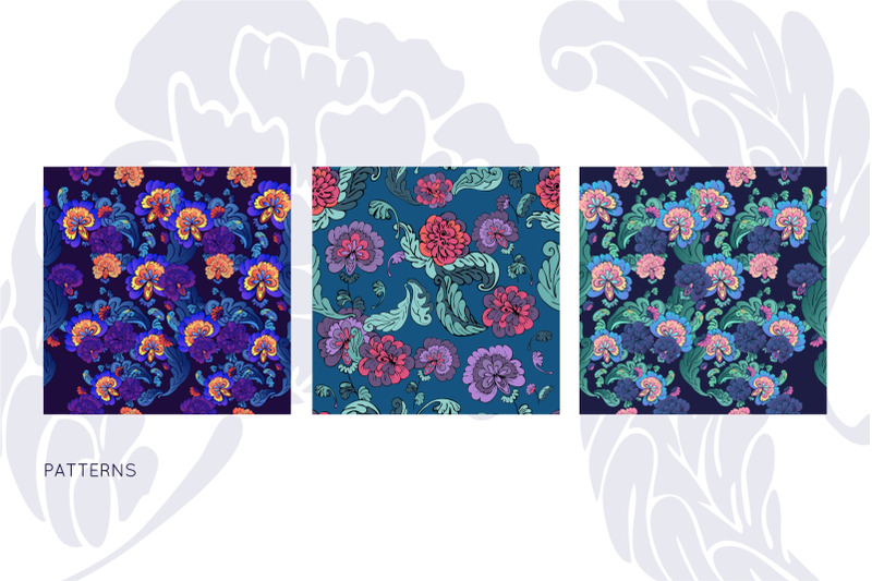 flower-set-patterns-and-elements-nbsp