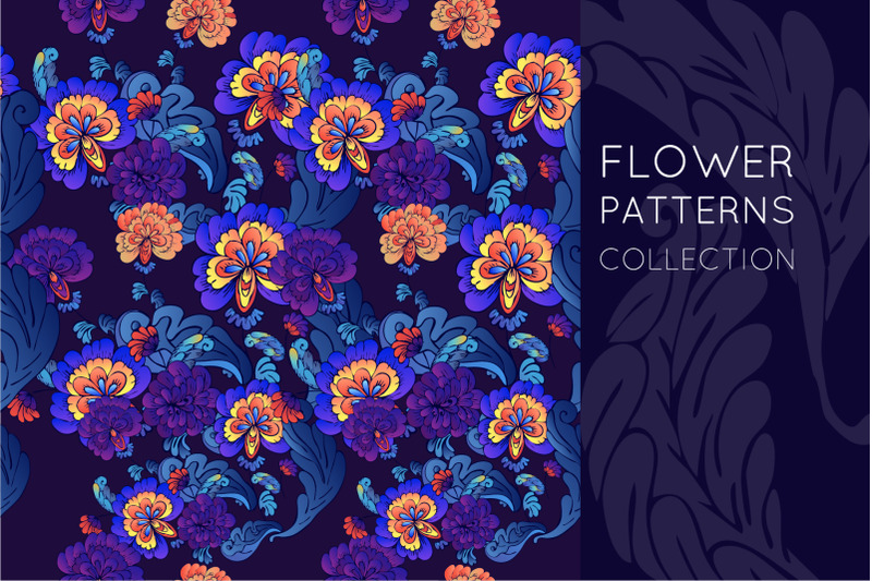 flower-set-patterns-and-elements-nbsp