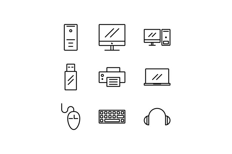 computer-icon-outline-style