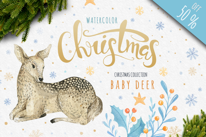watercolour-baby-deer