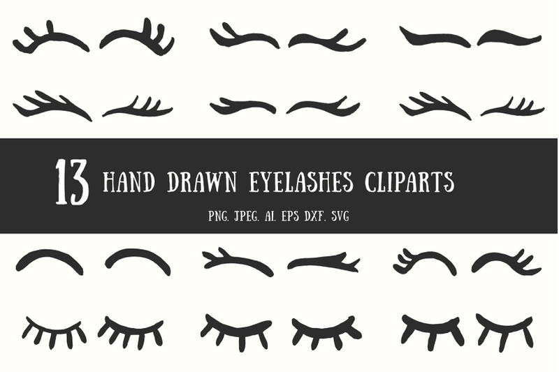 10-handdrawn-eyelashes-cliparts