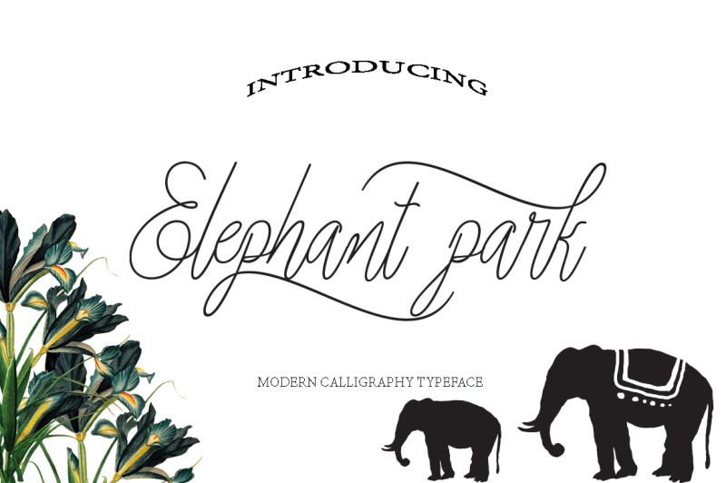 elephant-park-font-duo