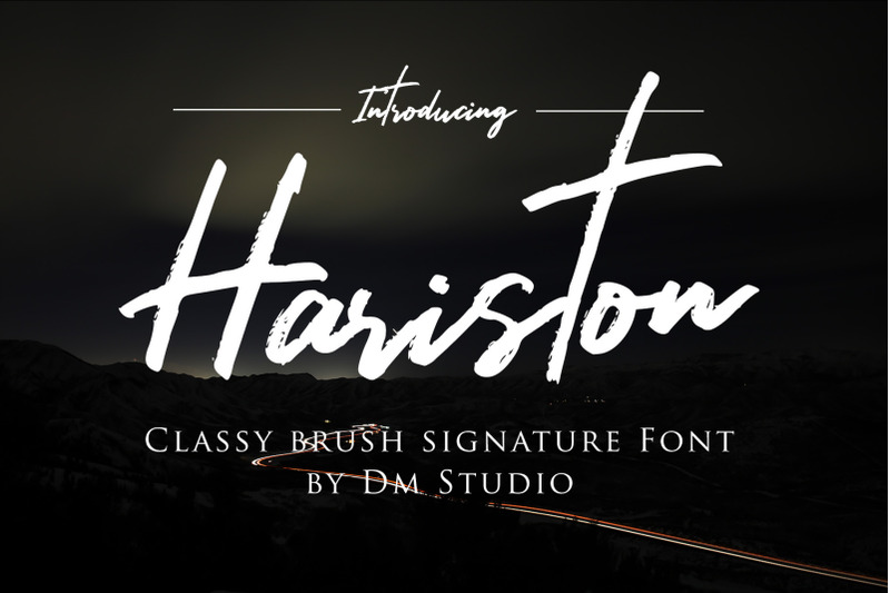 hariston-classy-signature-brush