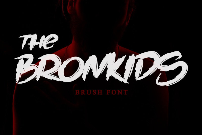 the-bronkids-brush-font