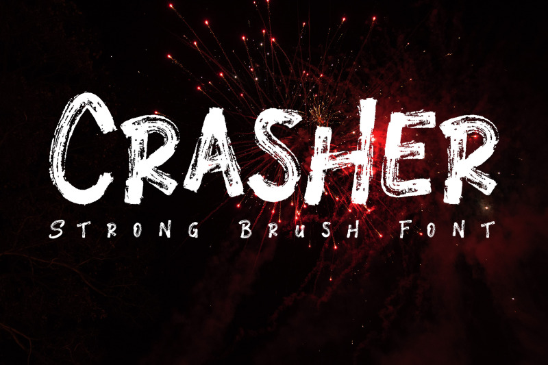 crasher-strong-brush-font